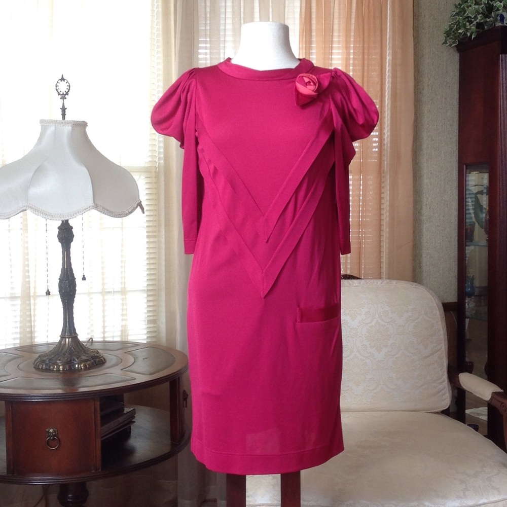 Sretsis fuschia dress